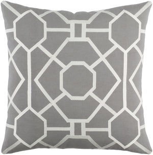 Kingdom Pillow Kit - Medium Gray, Ivory - Down - KGDM7042 - ReeceFurniture.com