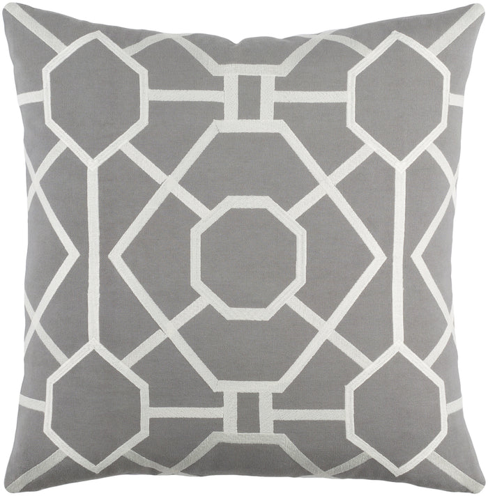 Kingdom Pillow Kit - Medium Gray, Ivory - Poly - KGDM7042