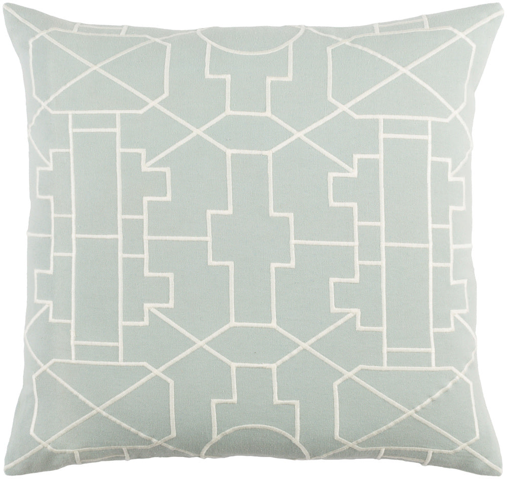 Kingdom Pillow Kit - Light Gray, Ivory - Poly - KGDM7056 - ReeceFurniture.com