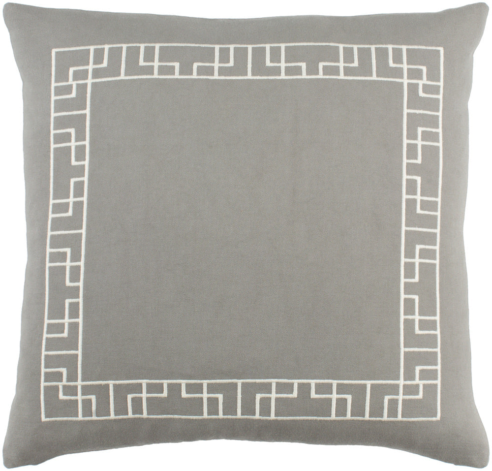 Kingdom Pillow Kit - Medium Gray, Ivory - Down - KGDM7063 - ReeceFurniture.com
