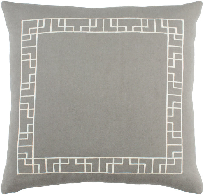 Kingdom Pillow Kit - Medium Gray, Ivory - Down - KGDM7063