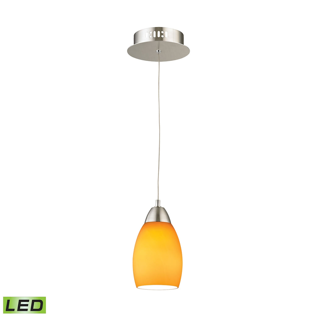 Buro - Mini Pendant - Satin Nickel - ReeceFurniture.com