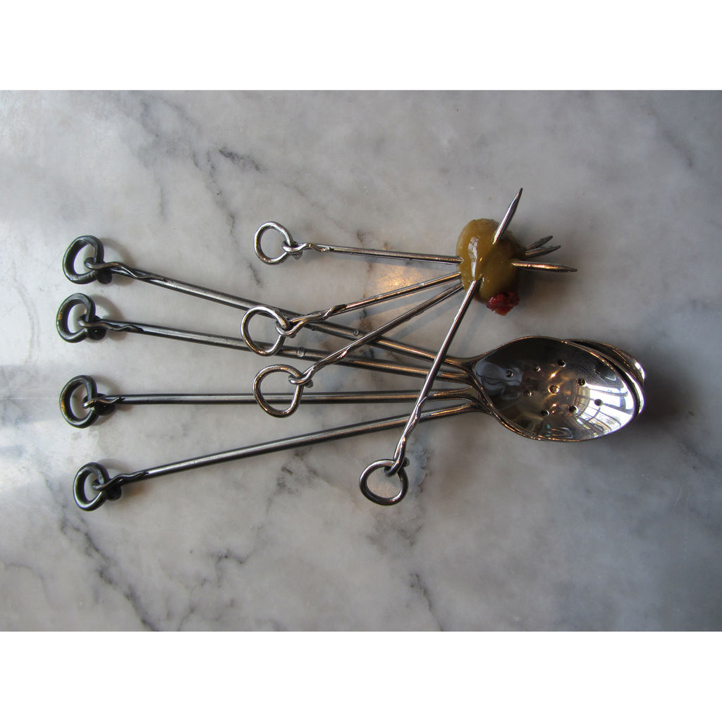 MART003 - Martini Stirrer - Looped (Set of 4) - ReeceFurniture.com