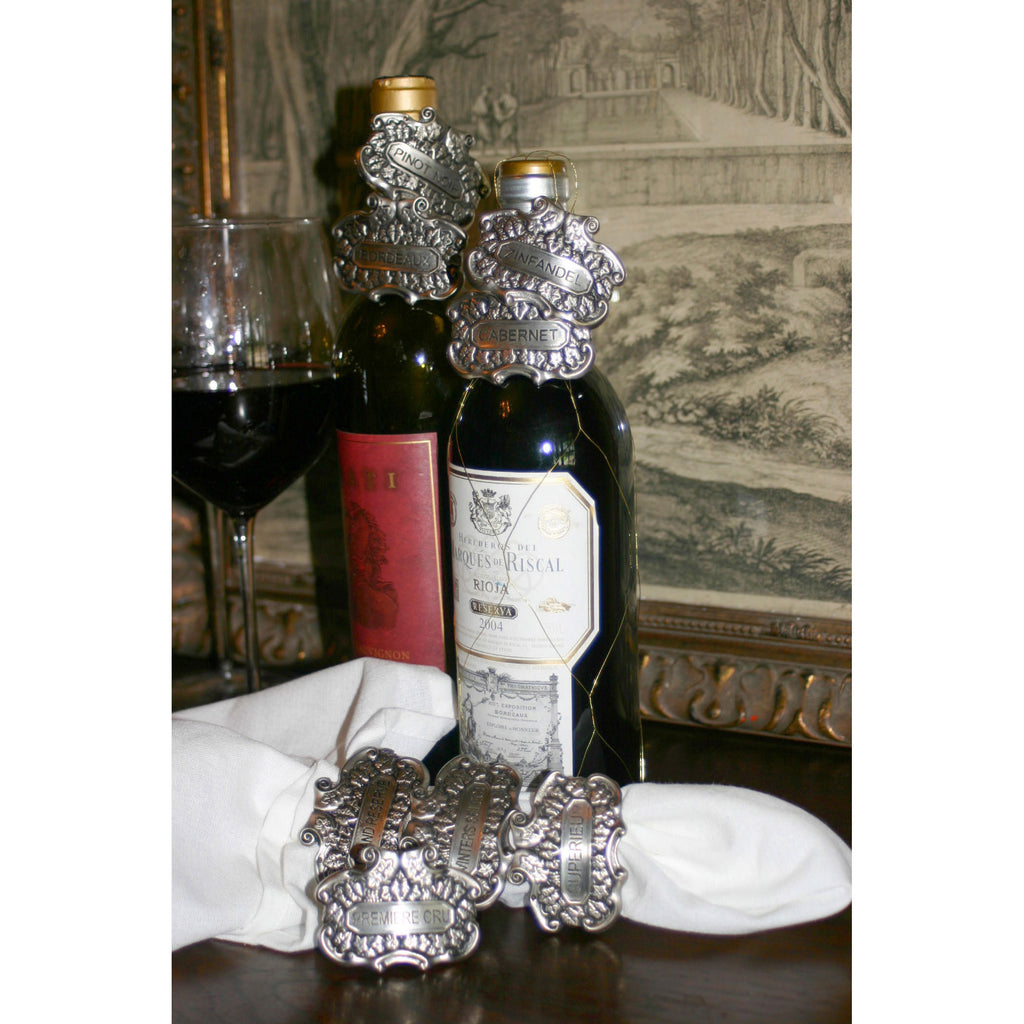 NAP009 - Estate Grade Napkin Rings in Pewter (Set of 4) - ReeceFurniture.com