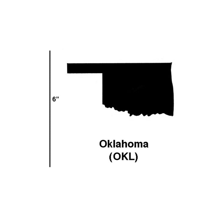 OKL - Oklahoma Cookie Cutters (Set of 6)
