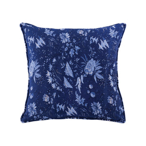 PLW037 - [???] 20X20 Hand-Printed Reversible Pillow in 100% Linen - COVER ONLY - ReeceFurniture.com