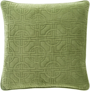 Qcv002-1818 - Quilted Cotton Velvet - Pillow Cover - ReeceFurniture.com