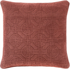 Qcv004-1818 - Quilted Cotton Velvet - Pillow Cover - ReeceFurniture.com