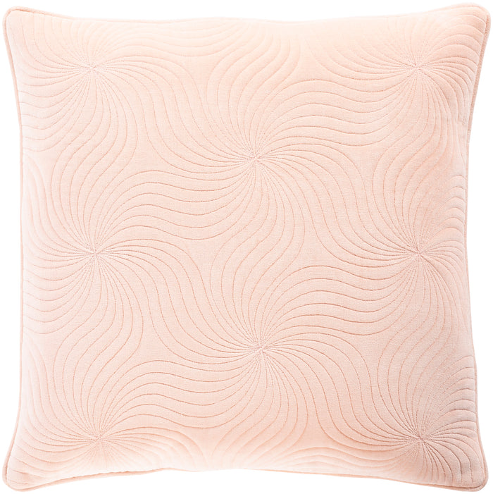 Qcv006-1818 - Quilted Cotton Velvet - Pillow Cover