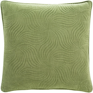Qcv007-1818 - Quilted Cotton Velvet - Pillow Cover - ReeceFurniture.com
