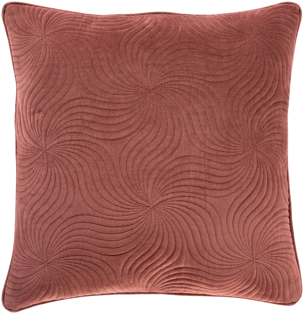 Qcv009-1818 - Quilted Cotton Velvet - Pillow Cover - ReeceFurniture.com