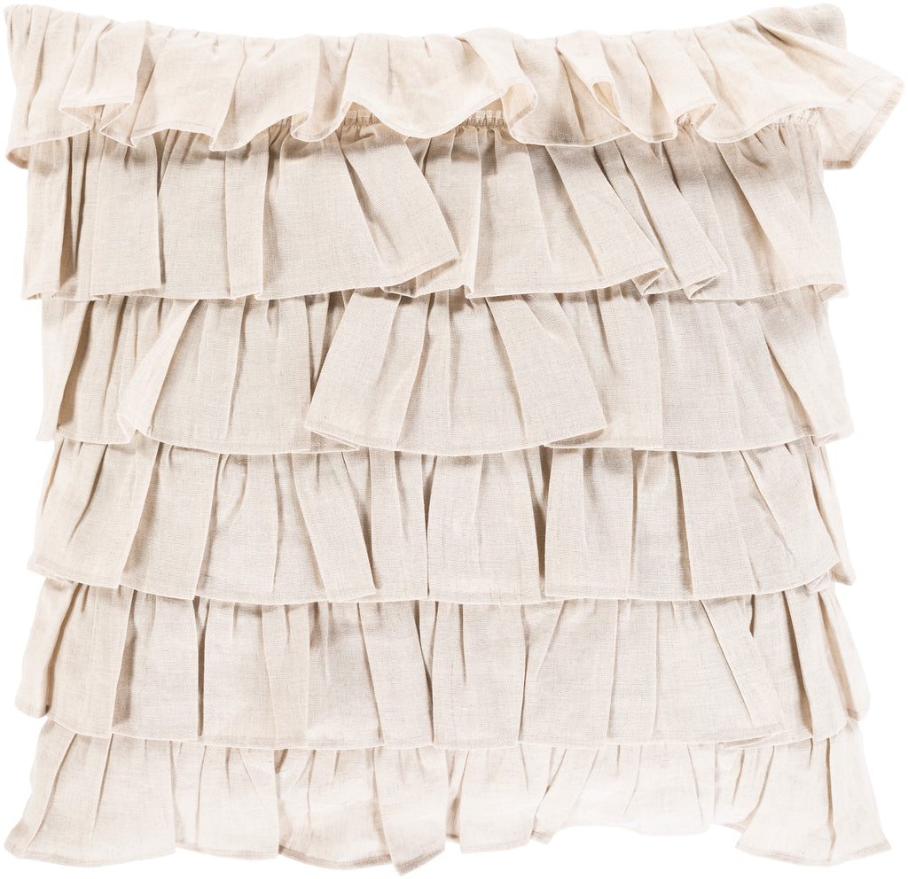 Rle001-2020 - Ruffle - Pillow Cover - ReeceFurniture.com