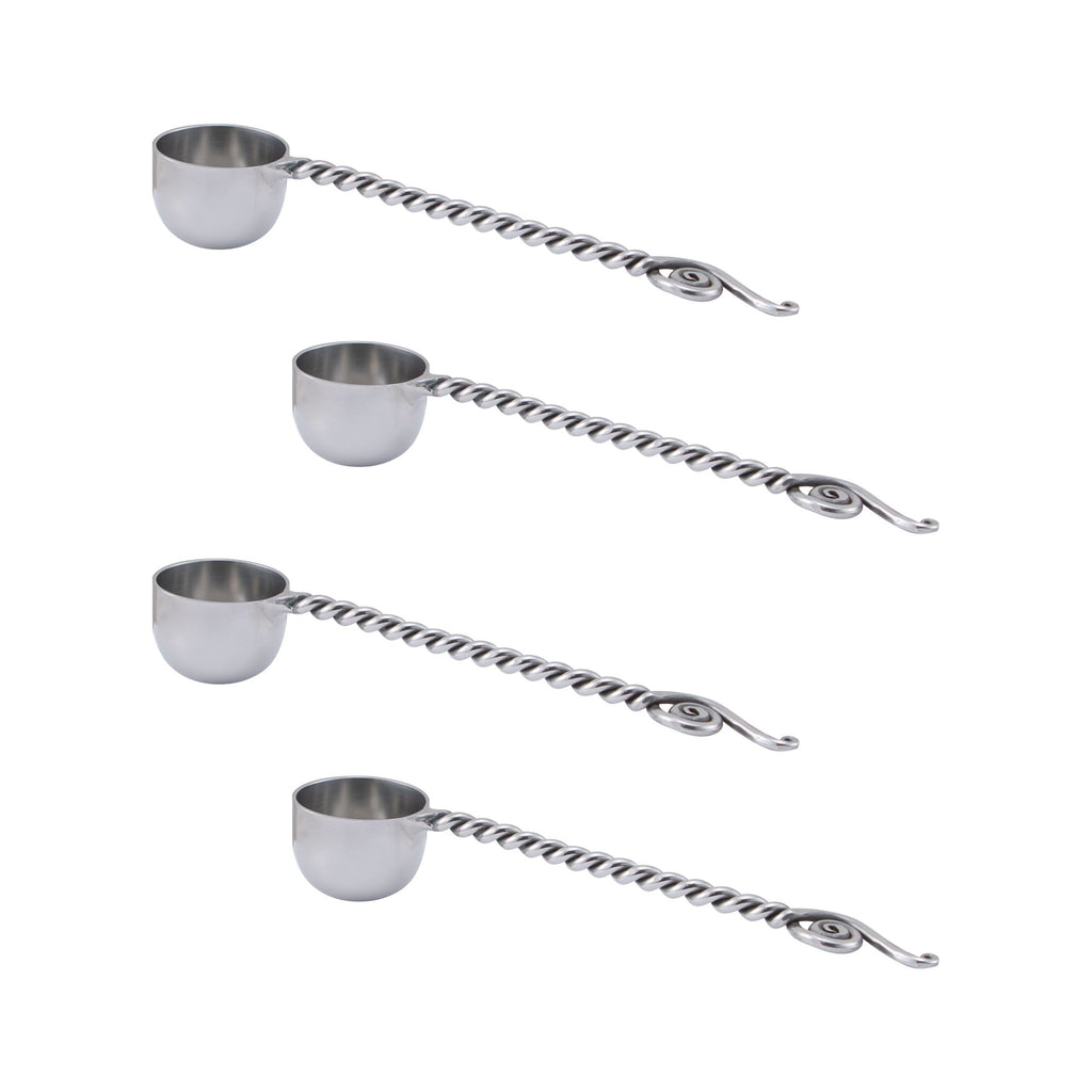 SCOOP013 - Coffee Scoop F - Polished (Set of 4) - ReeceFurniture.com