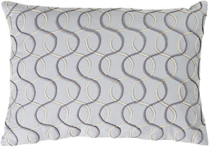 Solid Bold II Pillow Kit - Medium Gray, Charcoal, Cream - Poly - SDB001 - ReeceFurniture.com