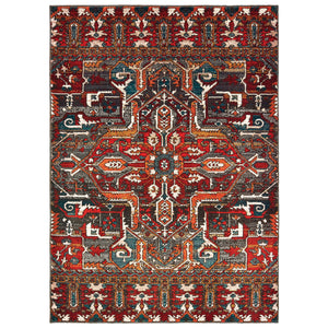 9575A Sedona Indoor Area Rug Red/ Orange - ReeceFurniture.com