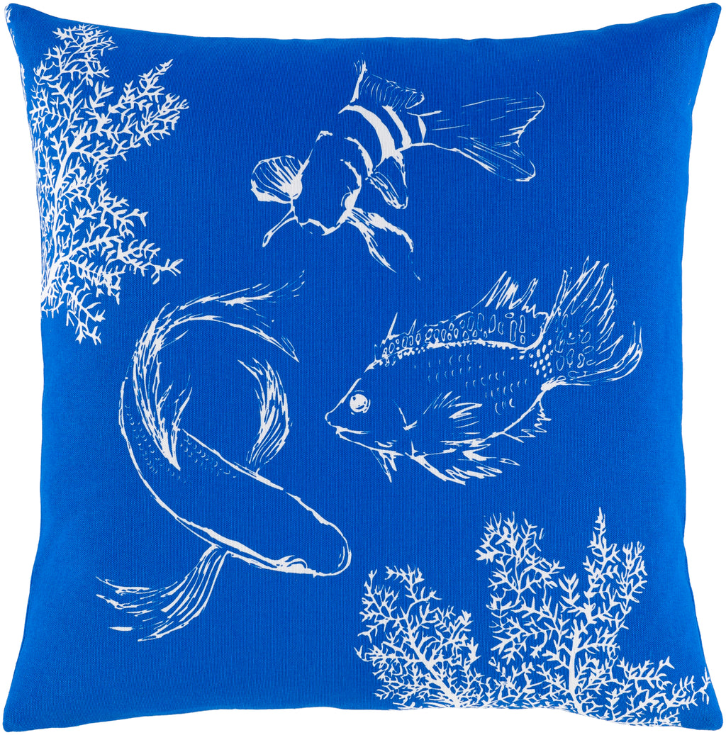 Slf005-1818 - Sea Life - Pillow Cover - ReeceFurniture.com