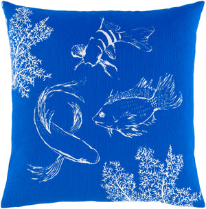 Slf005-1818 - Sea Life - Pillow Cover - ReeceFurniture.com