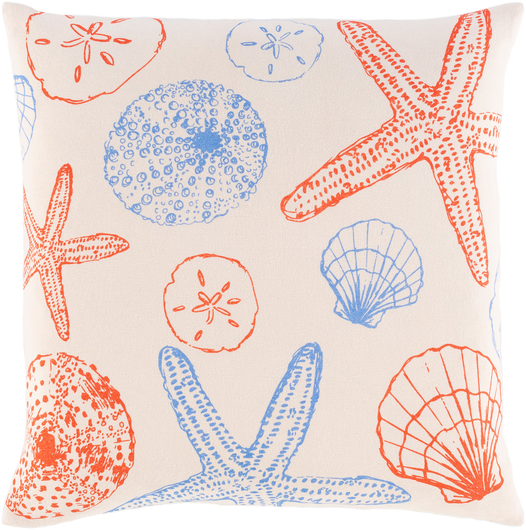 Slf008-1818 - Sea Life - Pillow Cover - ReeceFurniture.com