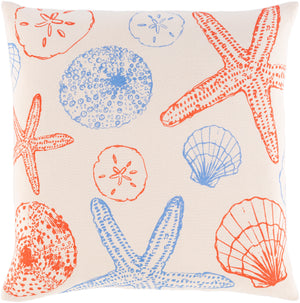 Slf008-1818 - Sea Life - Pillow Cover - ReeceFurniture.com