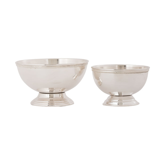SPBOWL001 - Silver Plate Bowls (Set of 2)