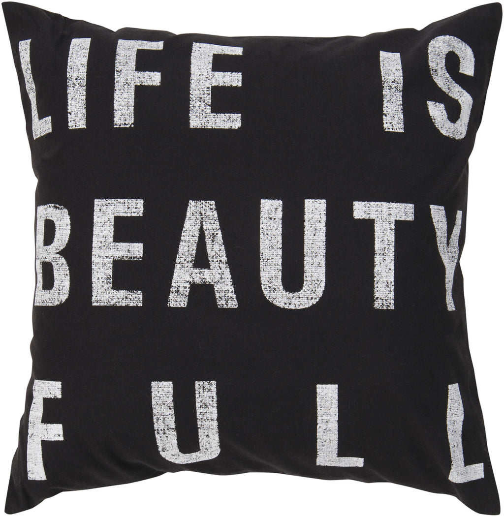 St082-1818 - Typography - Pillow Cover - ReeceFurniture.com