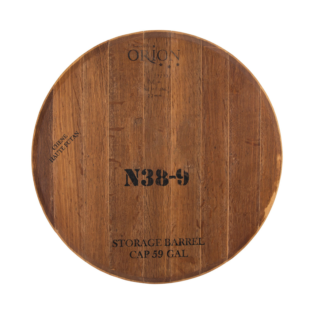 SUSAN001 - WB Wine Cask Lazy Susan - ReeceFurniture.com