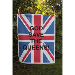 TWL01 - God Save the Queens Towels (Set of 4) - ReeceFurniture.com