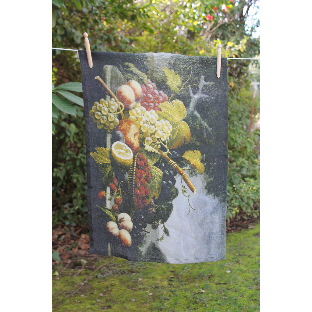 TWL07 - Fruits Linen Towel - ReeceFurniture.com