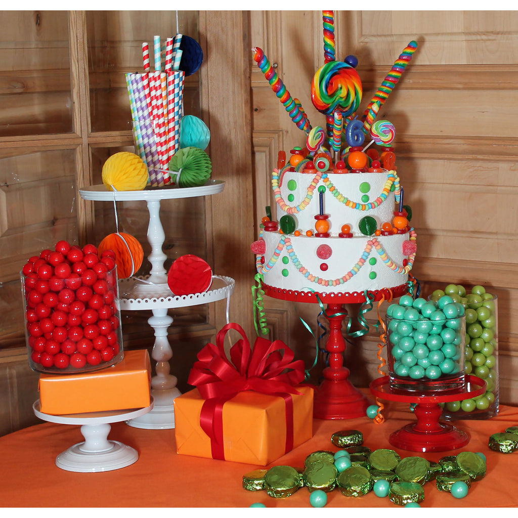 WHSHORT - White Shorty Catering Stand - ReeceFurniture.com